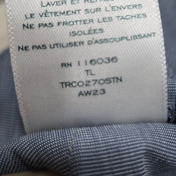 Charles Tyrwhitt slim fit pants light beige size 34x29 short (hemmed) - Picture 10 of 11